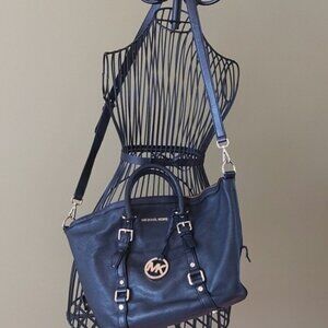 MICHAEL Michael Kors Bedford Medium Leather Satchel